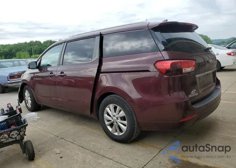 2015 Kia Sedona Lx z USA, uszkodzony, nr VIN KNDMB5C10F6020400